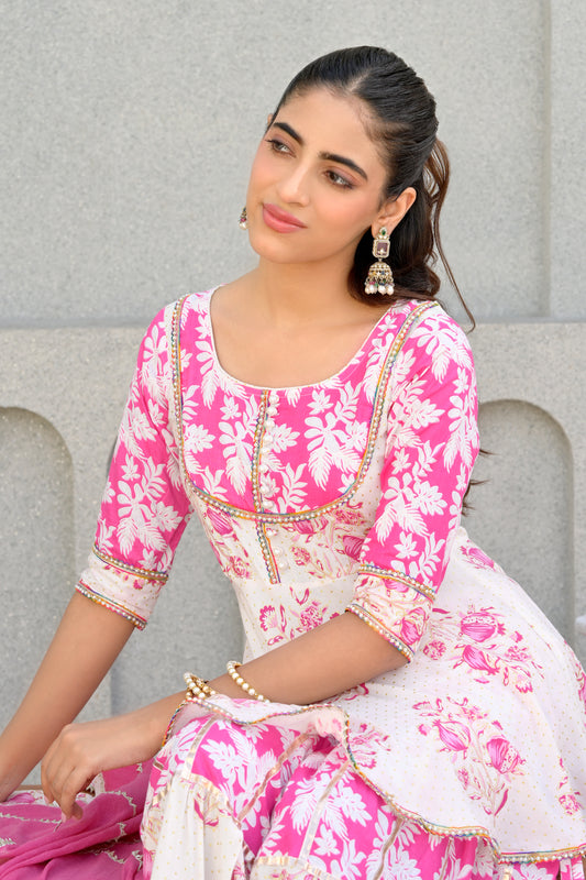 Gulnaar Gharara Set