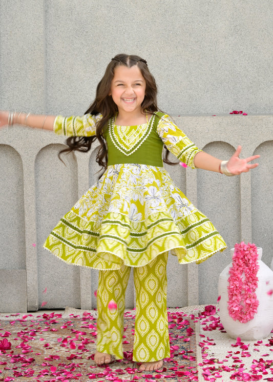 Mini Mint Mehr Anarkali