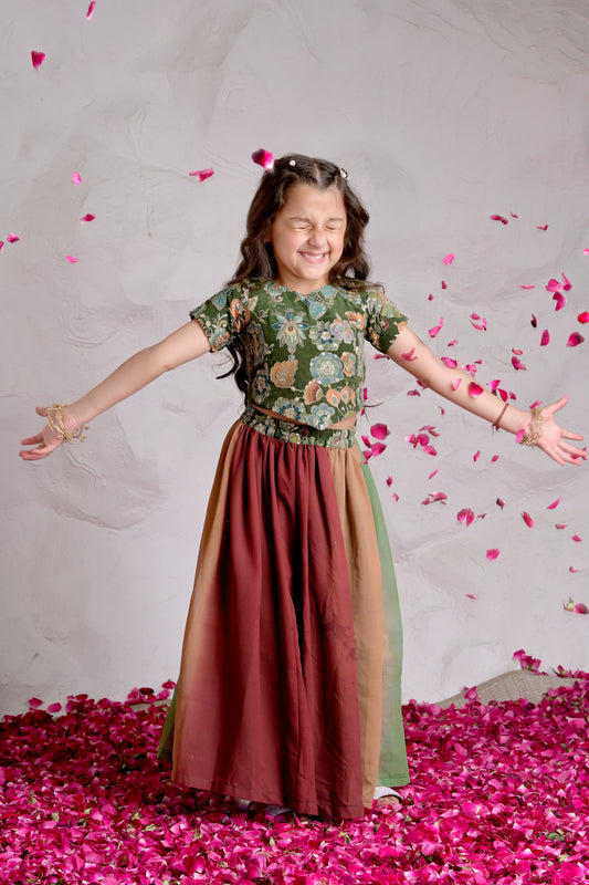 Mini Rangrez Lehenga Set