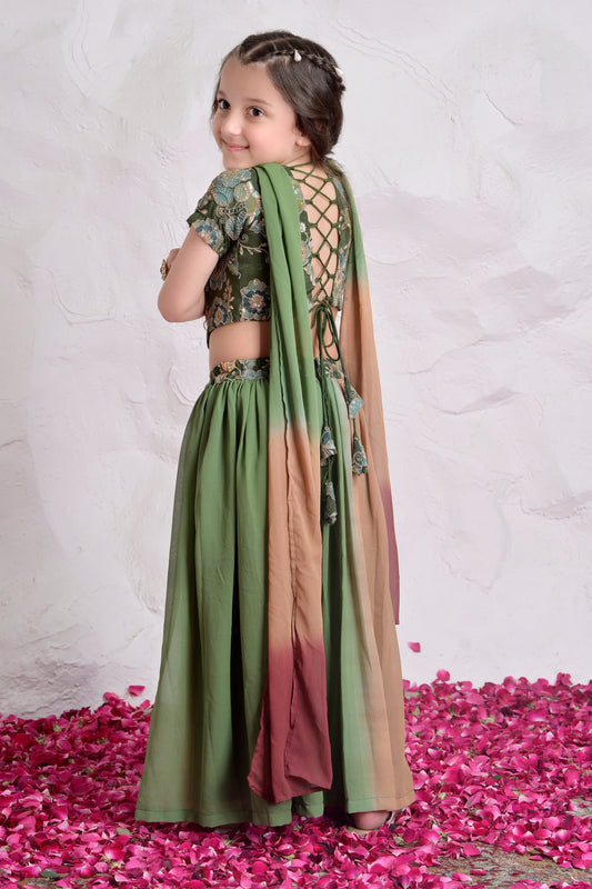Mini Rangrez Lehenga Set